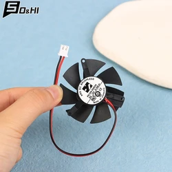 1Pcs Graphics Video Card Cooler Cooling Fan For HP R7 430 FD5010U12S 12V 0.22A 47MM 39*39*39MM 2.5Pin Cooler Fan
