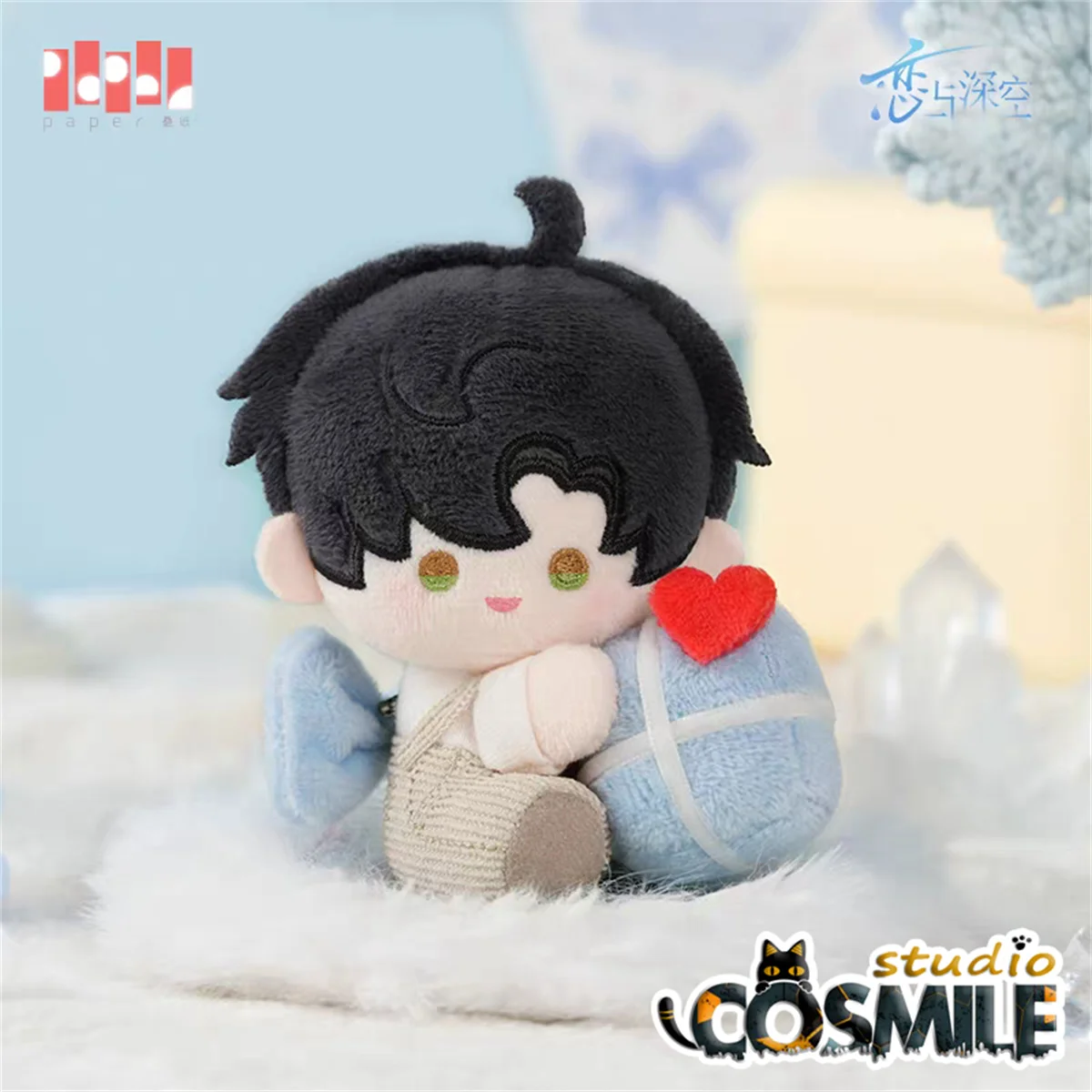 Zayne レ이Li Shen Love and Deepspace ssikta Peluche ripiene 8,5 cm Bambola Compleanno Portachiavi Spilla Giocattolo