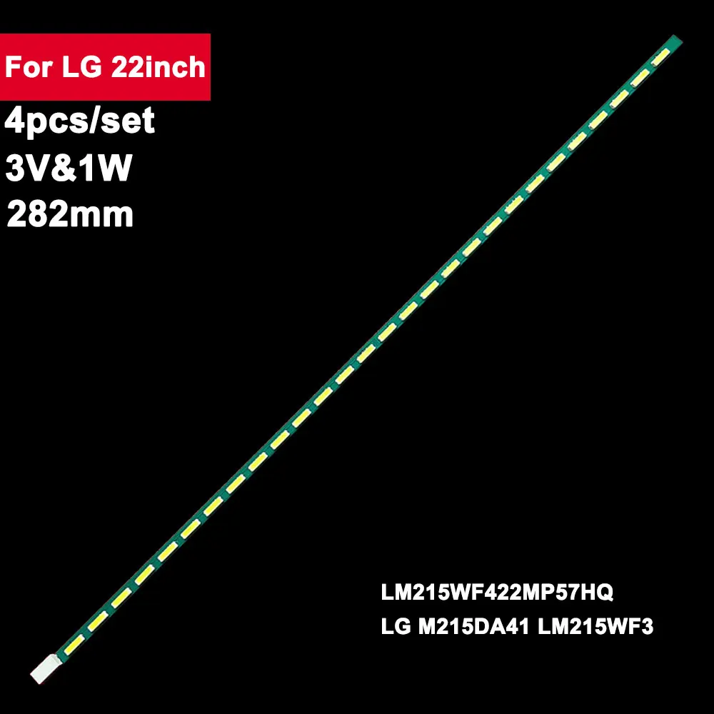 1pc TV LED striscia di retroilluminazione per LIG 22 pollici 22 mp57hq M215DA41 LM215WF3 LM215WF4 28 lampade riparazione Tv