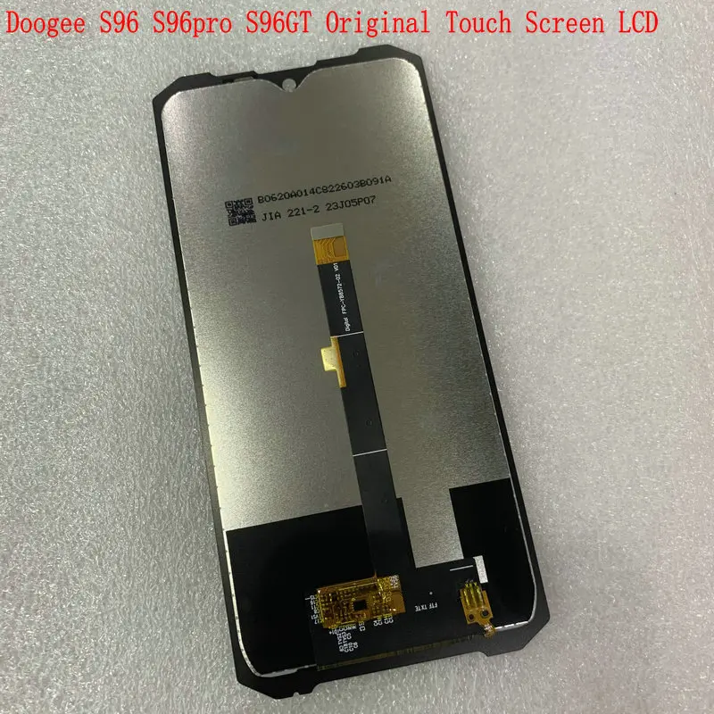 For Doogee S96 Pro LCD S96GT Original Touch Screen Display 6.22inch Mobile Phone Repair Part