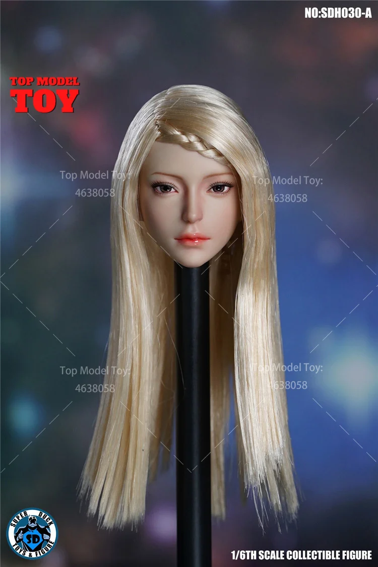 SUPER DUCK 1/6 Beauty Head Sculpt SDH018 SDH024 SDH028 SDH030 SDH032 SDH036 SDH042 Fit 12 ''TBL PH JO Action Figure Body poppen