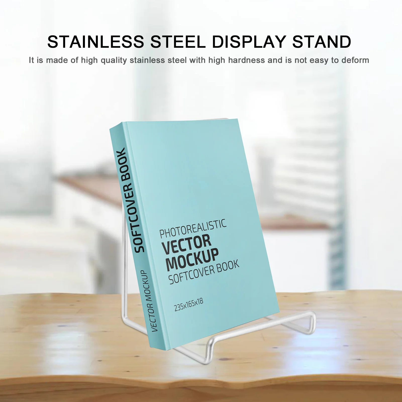 Display Stand Practical Shirt Holder Photo Frame Support Stainless Steel Rack Not Easy Damage Shirts Anti-rust