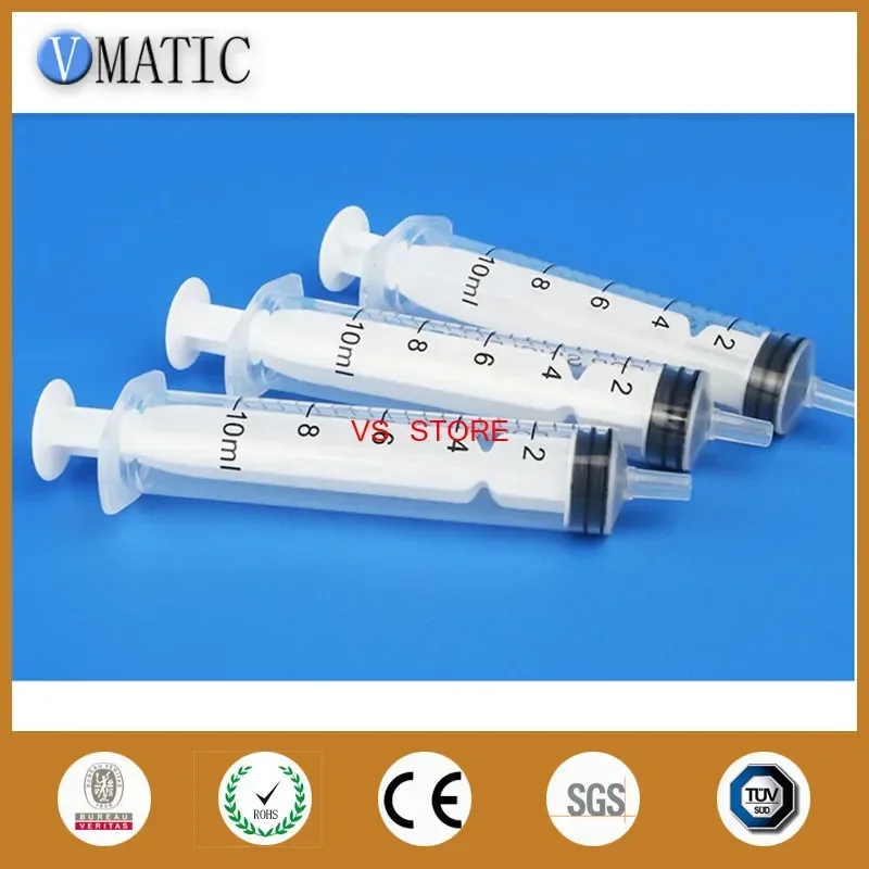 Free Shipping Non Sterilized 10ml/10cc Luer Lock Glue Dispensing Syringes