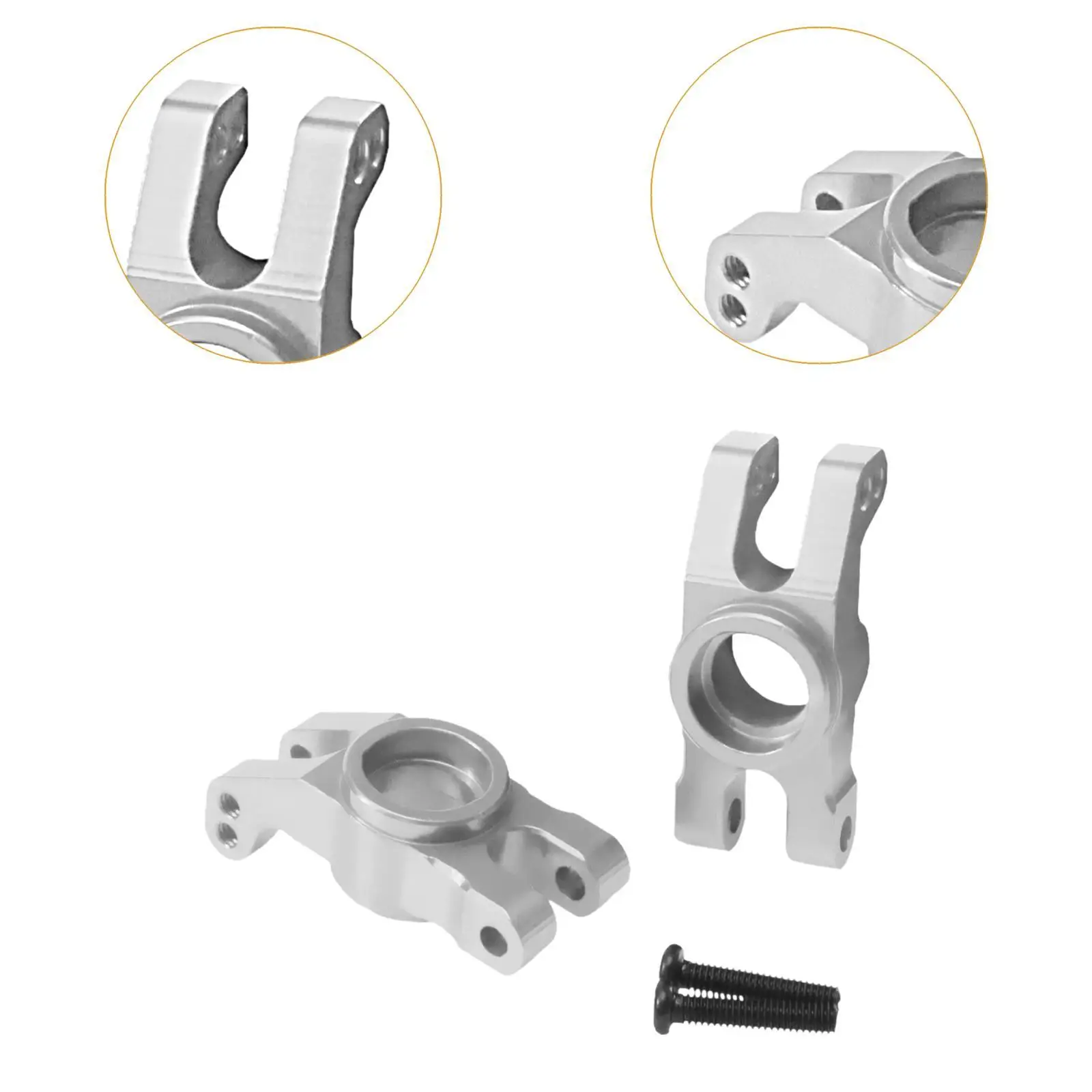 2 stuks schaal 1:14 RC achteras stoel speelgoed hobby accessoire upgrade onderdelen vervangend onderdeel voor 14211 voertuig afstandsbediening auto