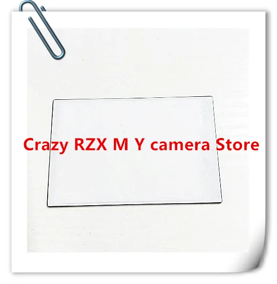 외부 LCD 화면 보호 유리 수리 부품, 소니 WX300/WX350/HX100 /HX9/ HX30 카메라용