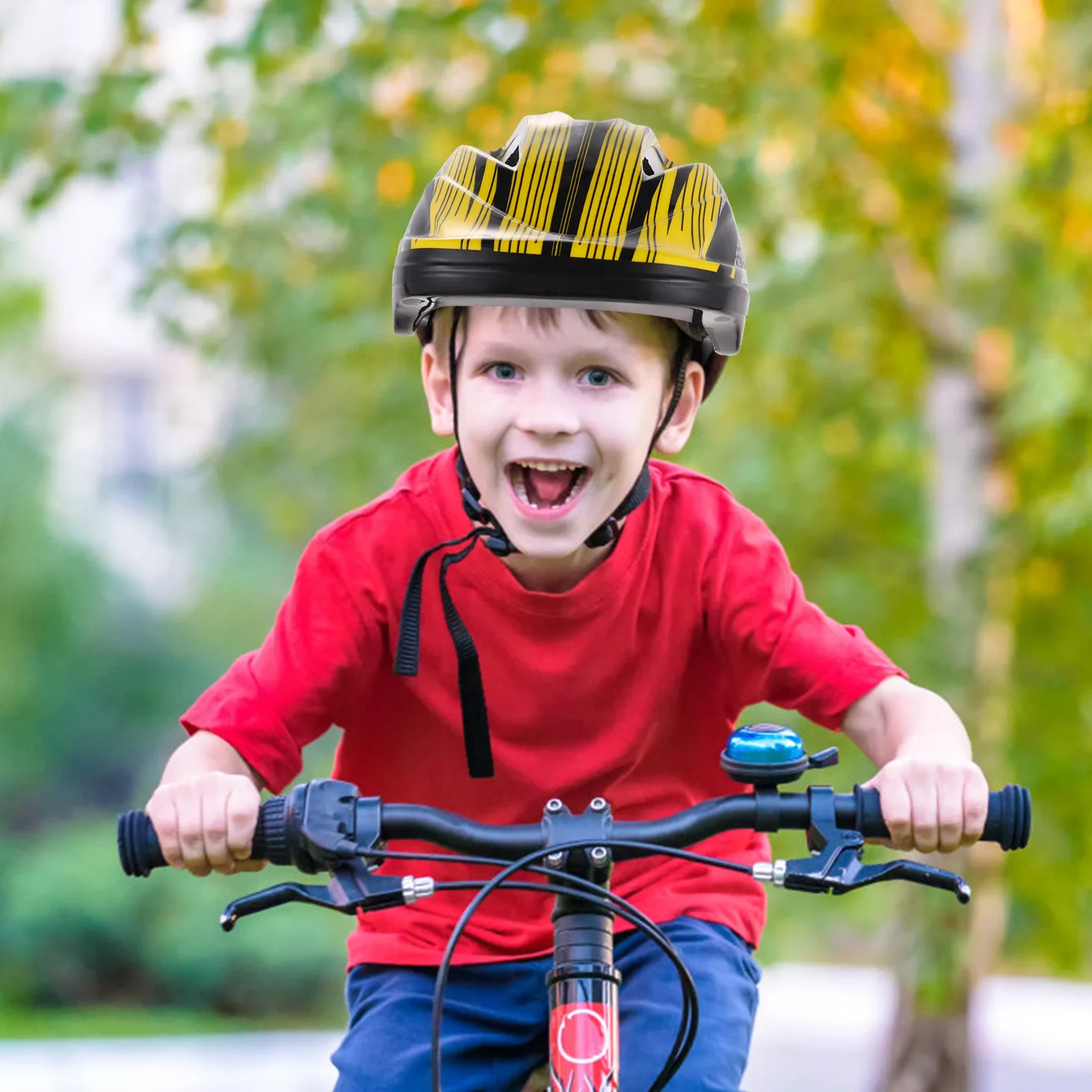 

Bike Lightweight Adjustable Cycling Skateboard Scooter for 8-14 Safety Head Protector