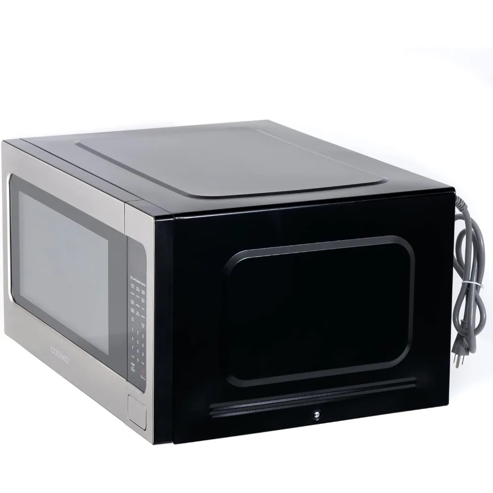 Forno Microondas com Sensor Inteligente, Predefinições de Toque, 1200W e 2,2 Cu. Pés. Capacidade, 24 polegadas, aço inoxidável