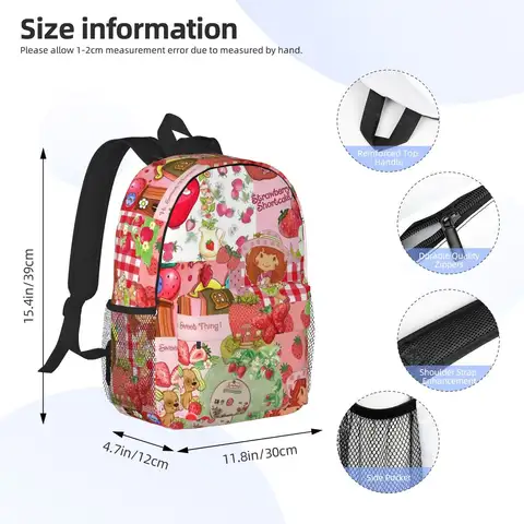 6 best sales स्ट्रॉबेरी शॉर्टकेक बैग - №1