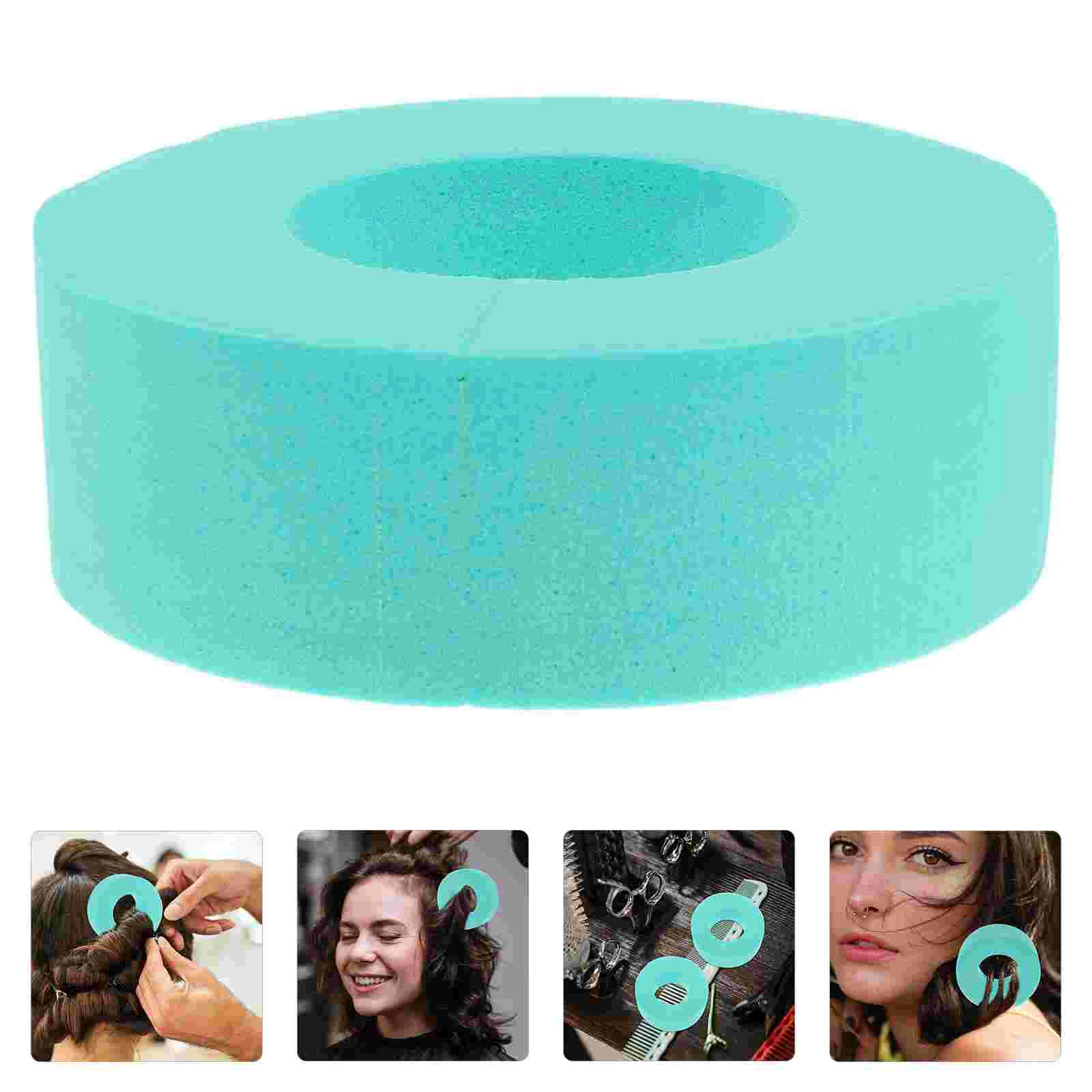 

Voluminous Curling Iron Hair Curler Overnight Curlers Curls Sky-blue Sponge Rollers