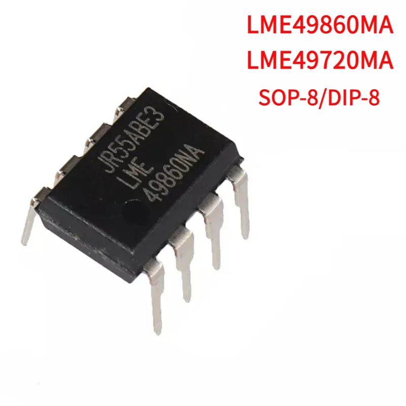 (1piece) LME49720NA LME49720 DIP-8 49720NA LME49720N LME49860NA LME49860 LME49860MA LME49860MAX LME49720MA LME49720MAX SOP-8