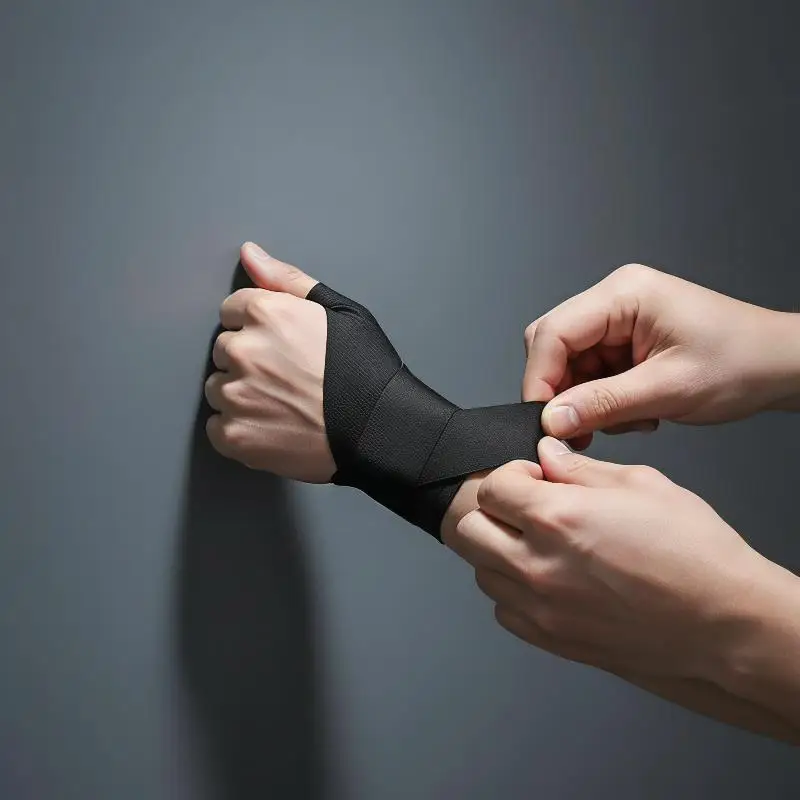 1Pc Billiards Wrist Protection Gloves Support Calibration Elastic Force Unisex Billiards Training Wrist Guard Left/Right Hands