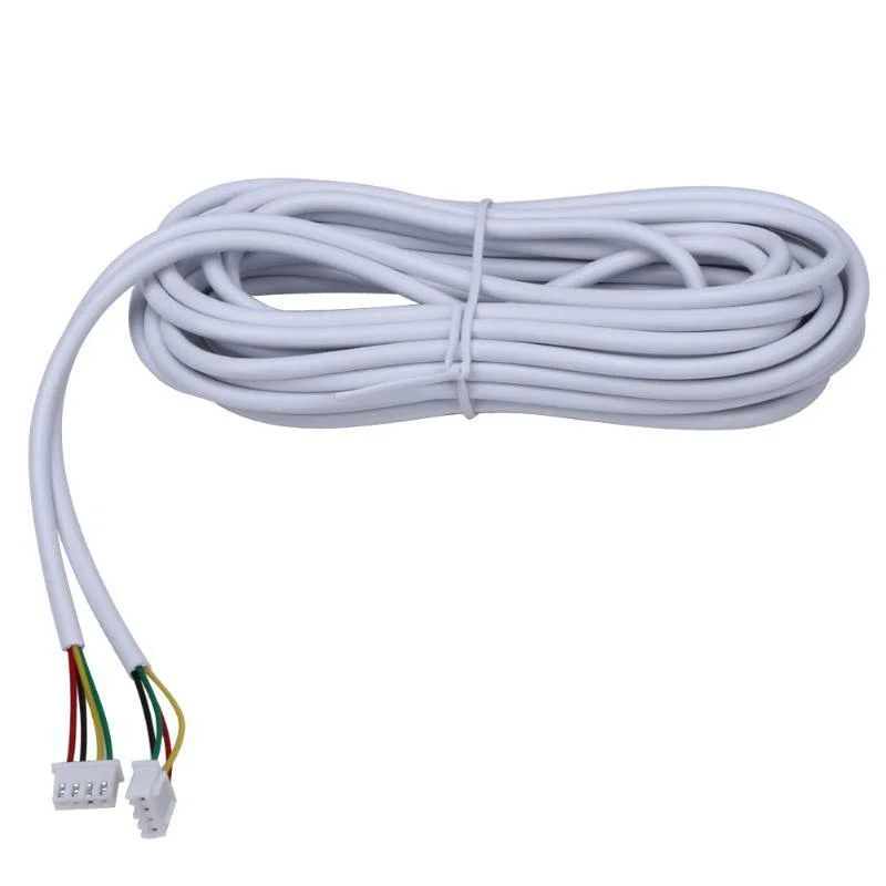 CUSAM 15M 20M 30M 50M AVVR 4 Core Wire 4*0.12 Copper Line for Wired Video Intercom Video Door Phone Doorbell Intercom Cable