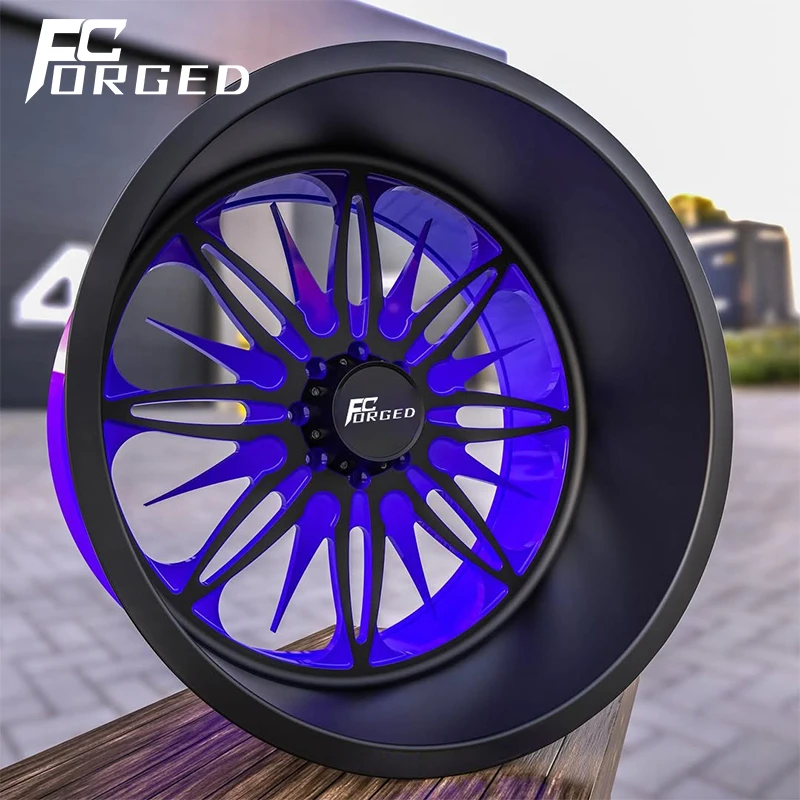 Factory Custom Forged Wheels  18 19 20 21 22 23 24 26 Inch Rim Polished Finish Alloy Wheels for Luxury Car