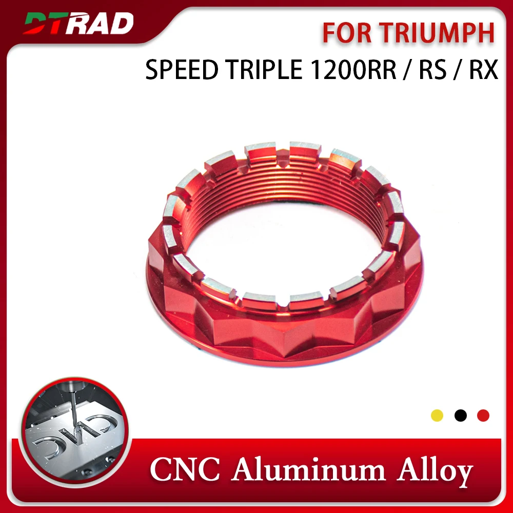 

For TRIUMPH SPEED TRIPLE 1200 RR / RS / RX 2021-2025 2026 CNC Aluminum Rear Wheel Axle Nut Part Motorcycle Accessories 3 colors
