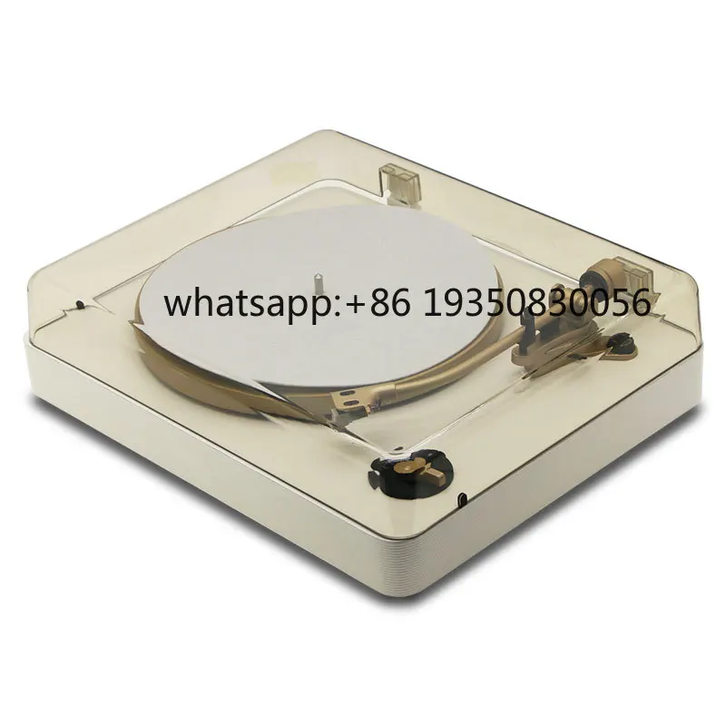 Multifunctional High End Record Player W/3 Speed Bt FM Radio and Built in Speaker Vinyl Technics 1200 Turntable view 6