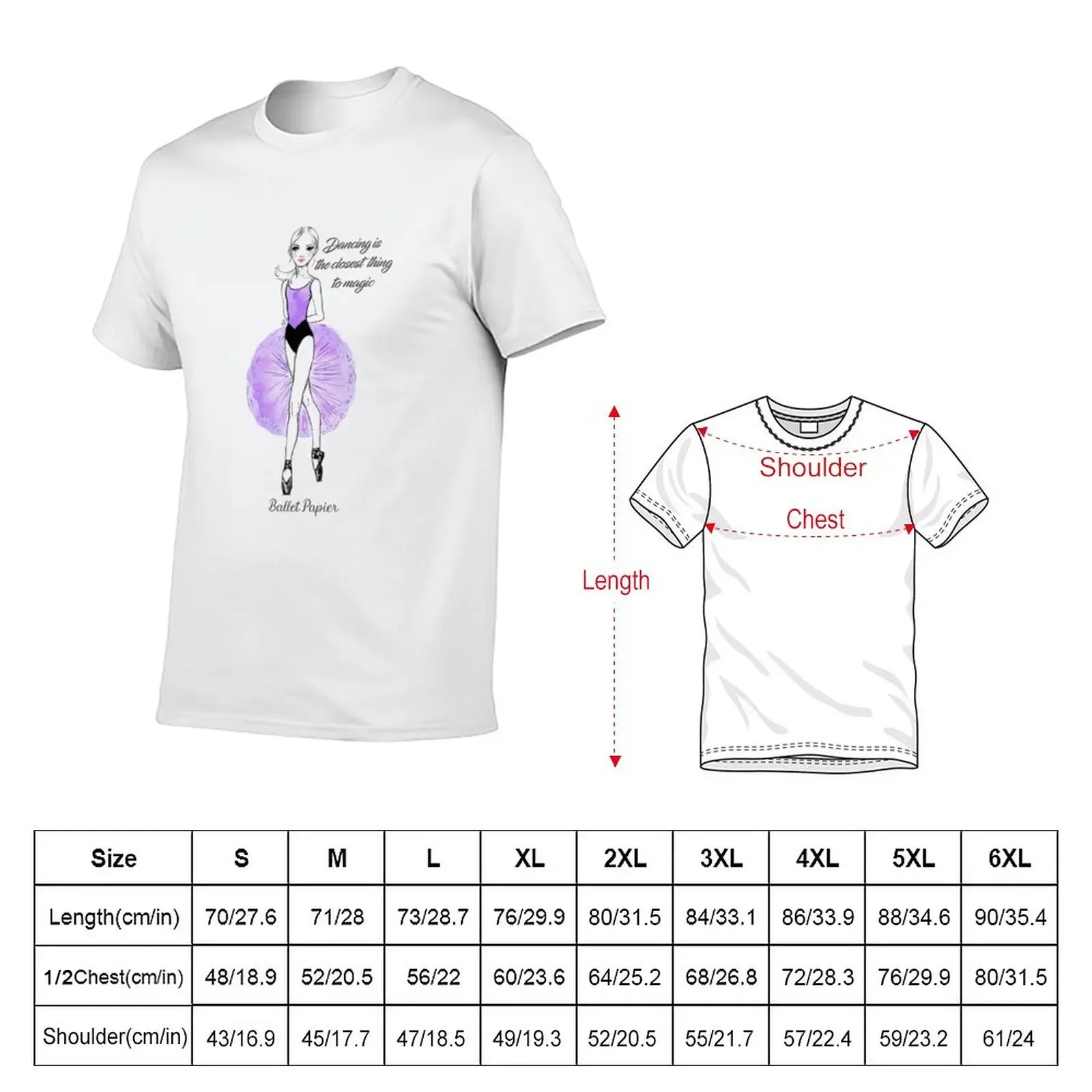 New Dancing Is The Closest Thing To Magic T-Shirt summer clothes korean fashion funny t shirts aesthetic clothes men t shirts