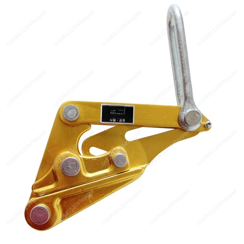 

universal double peach chuck pliers Aluminum-magnesium alloy steel strand clamp