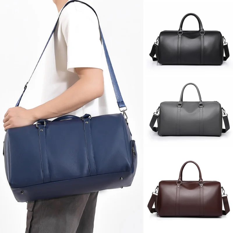 

New Casual Large-capacity Travel Handbag, Dry-wet Separated Fitness Bag, Independent Shoe Pocket, Single-shoulder Crossbody Bag