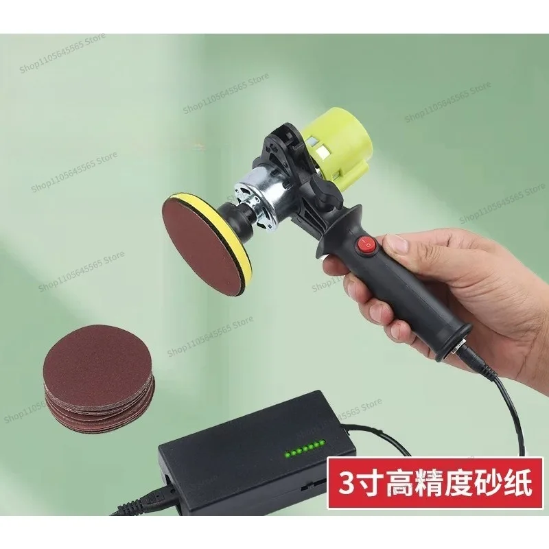 For 2-inch Electric Polishing Machine, Small 3-inch Handheld Sandpaper Dry Grinder, 1-inch Polishing Machine