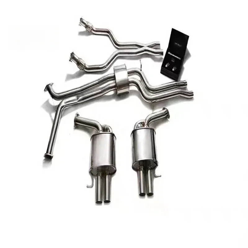 High quality Exhaust For Audi RS6 RS7 C7 C8 quality Stainless Steel Exhaust Modification System Increased power