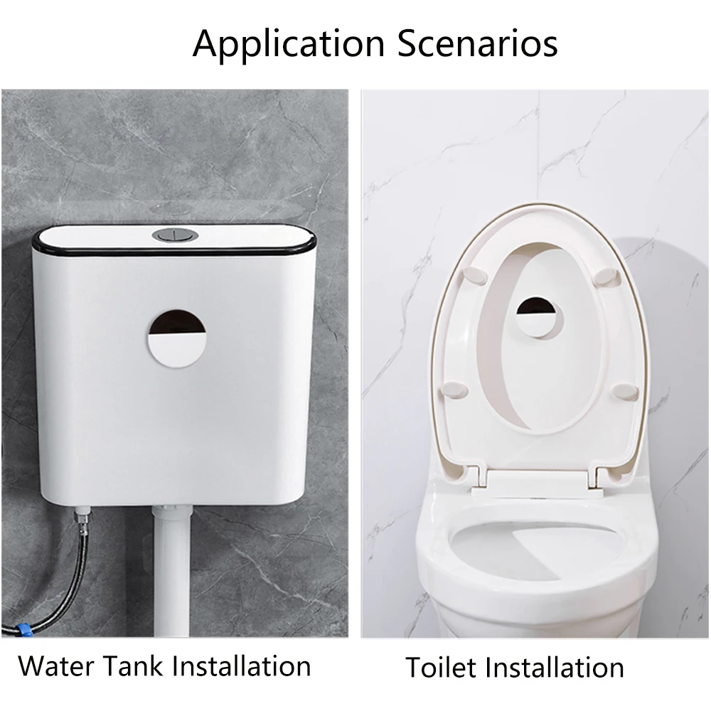 Toilet Automatic Flushing Sensor Infrared Smart Wireless Flush Valve Household Defecation Sensor Flusher Bathroom Accessories