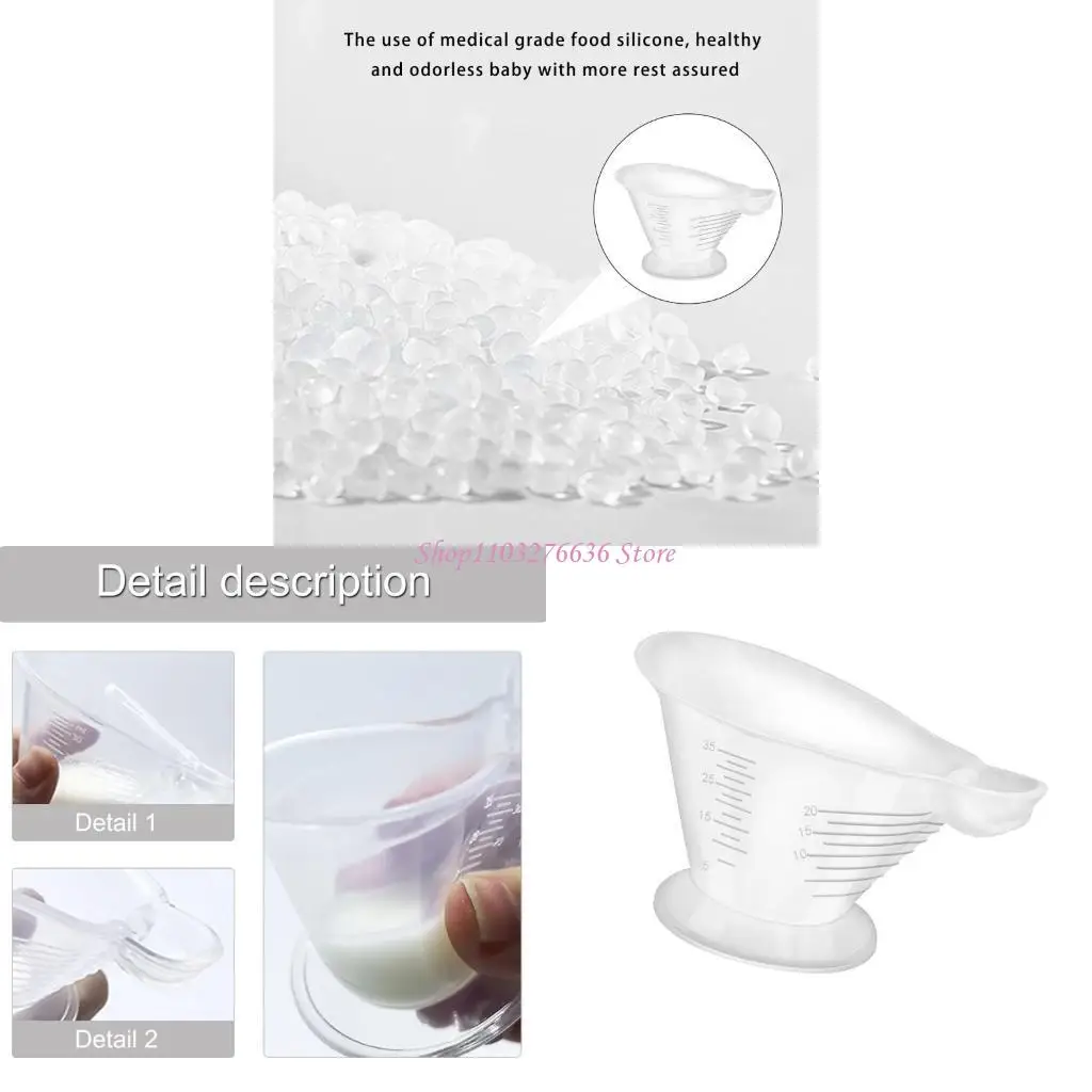 

R6FD Baby Feeding Solution Cup Feeder with Clear Scale Markings Ensures Accurate