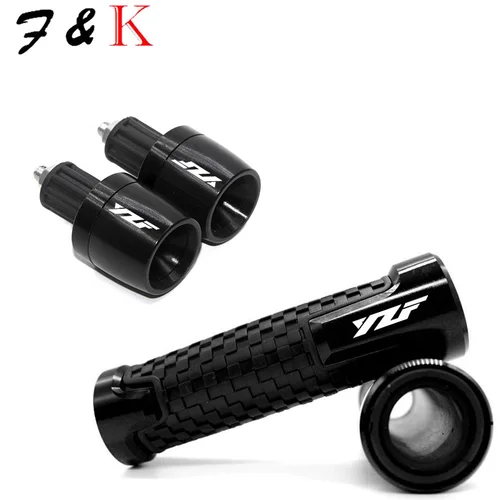 Imagen 2 del producto Para Yamaha YZF R1 YZF R6 YZFR6 YZF R125 YZFR15 R25 YZF R3 YZF R25 CNC enchufe de mango de motocicleta de aluminio Hypermotard