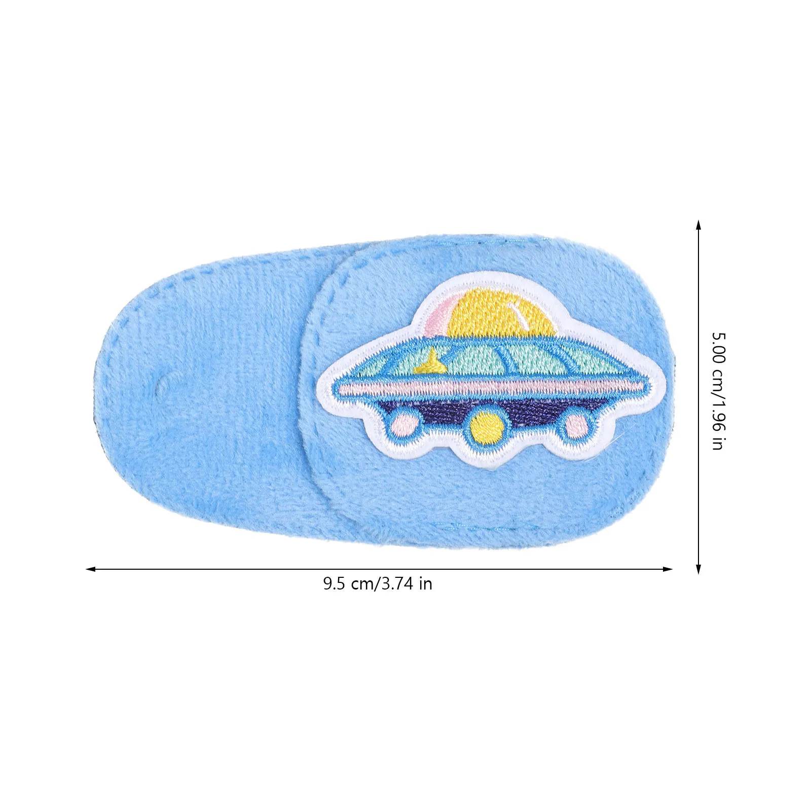 

2pcs Single Eye Patch For Kids Amblyopia Correction Adjustable Elastic Band Non-Woven Fabric Breathable Comfortable One-Eye