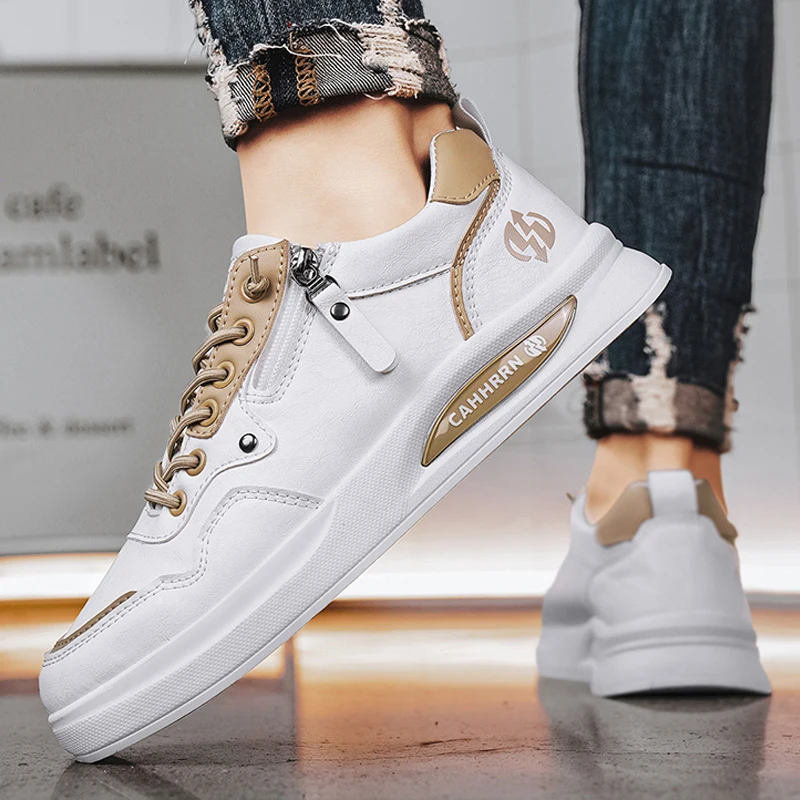 

Mens Shoes Casual Leather Sneakers Summer Skateboard Sports Outdoor Hiking Luxury Designer Tennis Running Loafers Platform 39-44