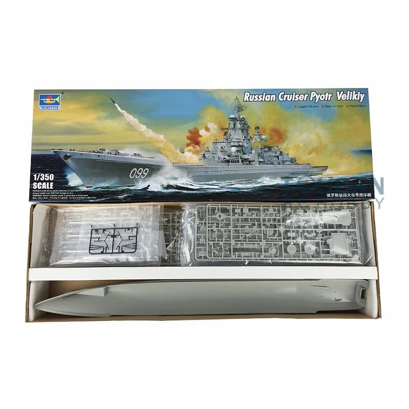 

Trumpeter 04522 1/350 Russian Cruiser Kilov Class Peter The Great Model Boat Kit TH05428-SMT2