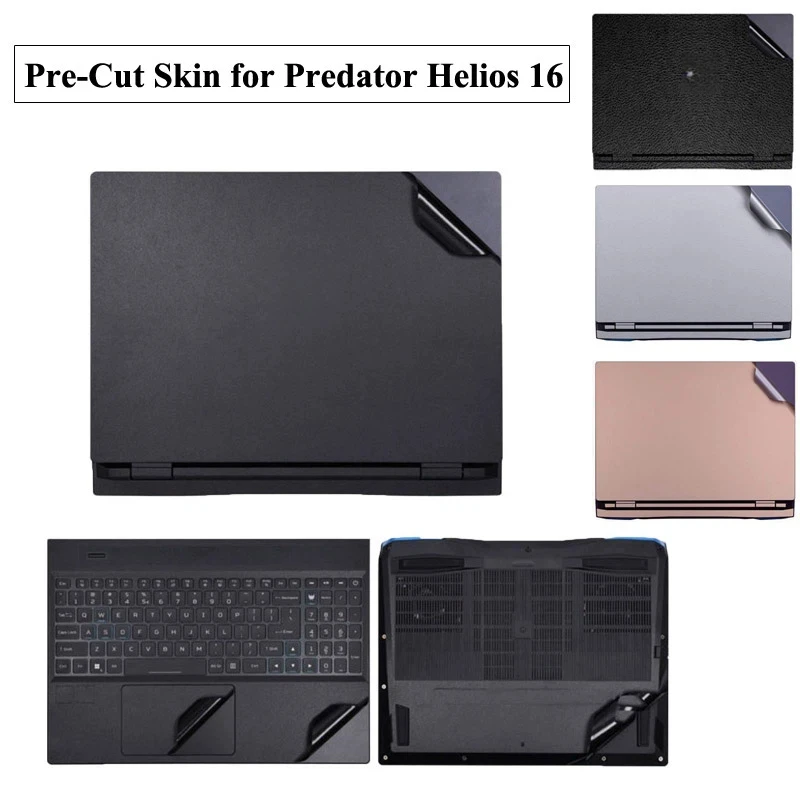 Pre-Cut Laptop Vinyl Sticker Anti Scratch Skin Cover Film for 2024 Predator Helios Neo 16 PHN16-71 PHN16-72 PH16-71 Triton 500