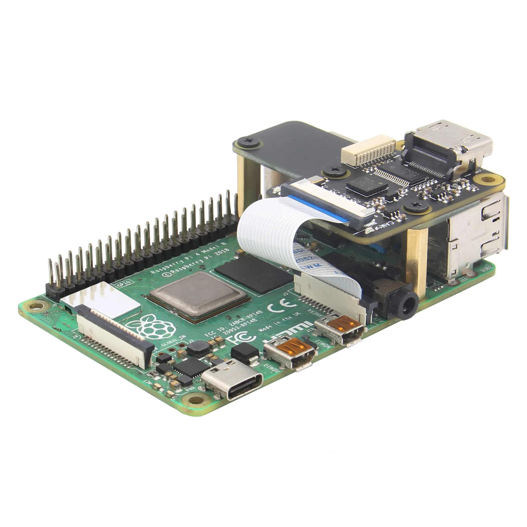 Raspberry Pi Hdmi to CSI-2 Module X630 Support 1080p60fps Support Audio & Video at the Same Time