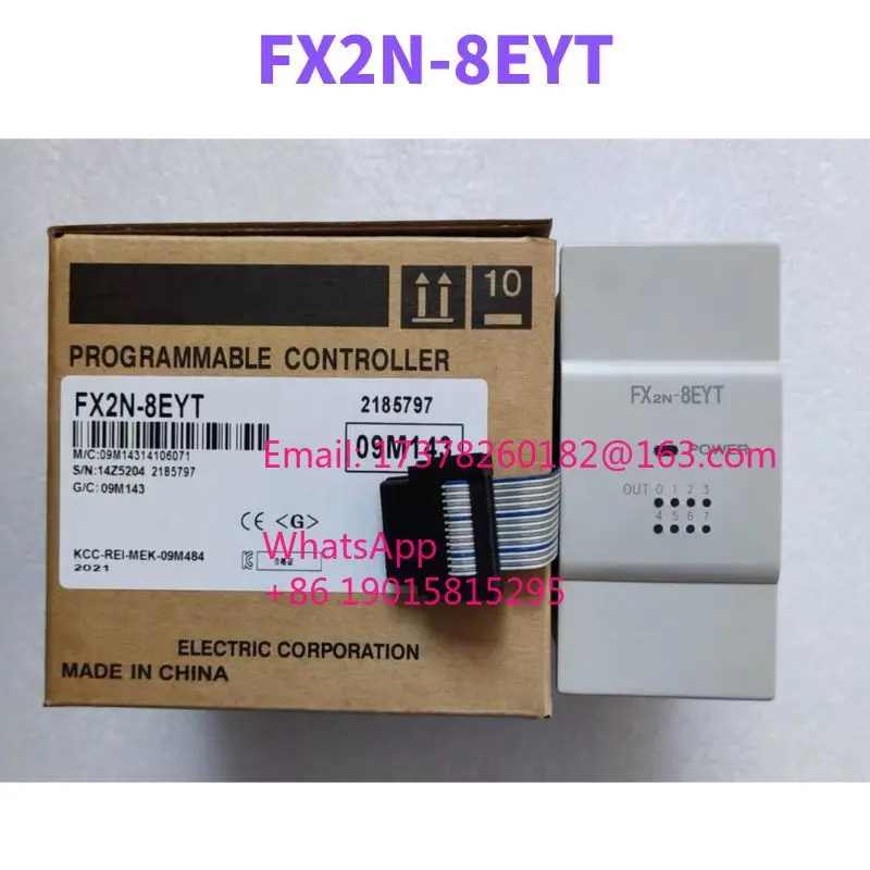 

FX2N-8EYT New Original PLC Module