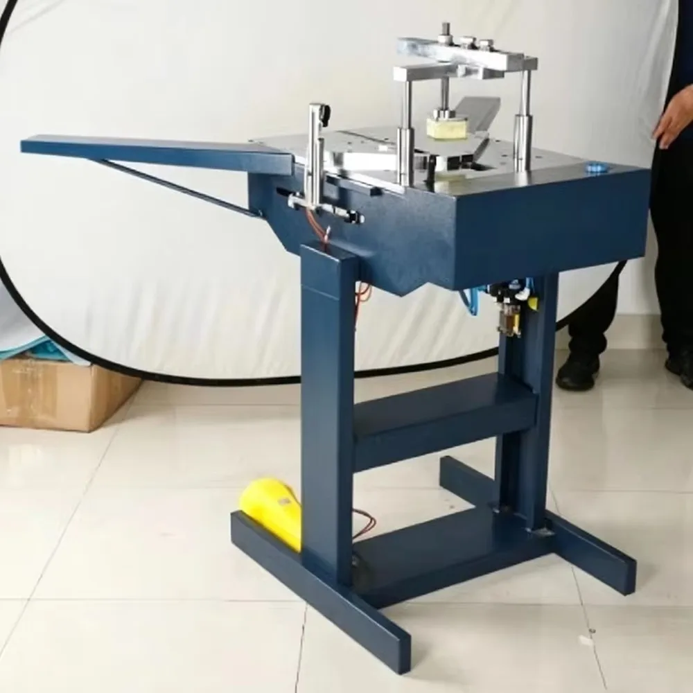Semi-Automatic Frame Joining Machine Photo Frame Corner Nailing Machine For Woodworking Picture Framing