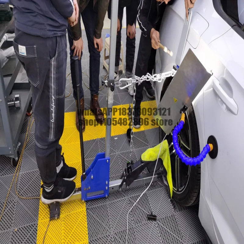 Car dent repair tool Car sheet metal shaping Movable and convenient car body corrector data restoration repair tool