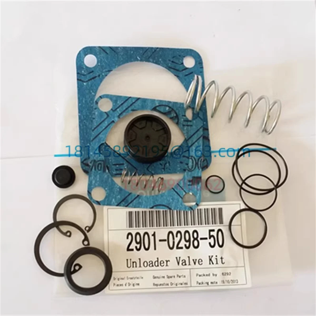 

2901029801（2901-0298-01）Unloader Valve Service Kit for for Atlas Copco GA7-11 Screw Air Compressor Accessories