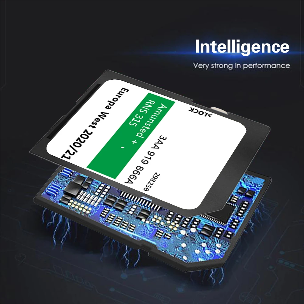 SD-geheugenkaart GPS voor Skoda Fabia Roomster Octavia Superb Rapid Vehicle RNS 315 Navigatiesysteem 3AA 919 866A Europa UK Kaarten