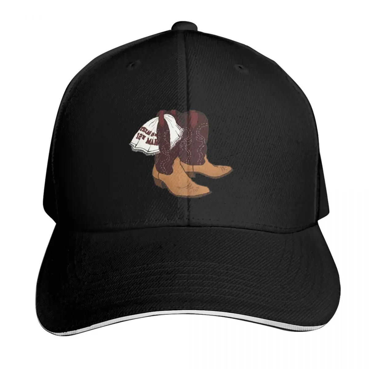 Game Day Boots (1) Baseball Cap Moisture Wicking Quick Dry Curved Brim Classic Fit Low Profile Unstructured