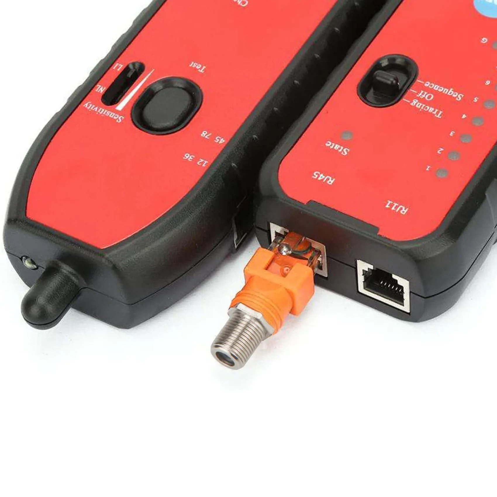 Quality Coaxial to Ethernet Adapter, 4 Pack Coax RF F Female to RJ45 Male Converter for Line Tester