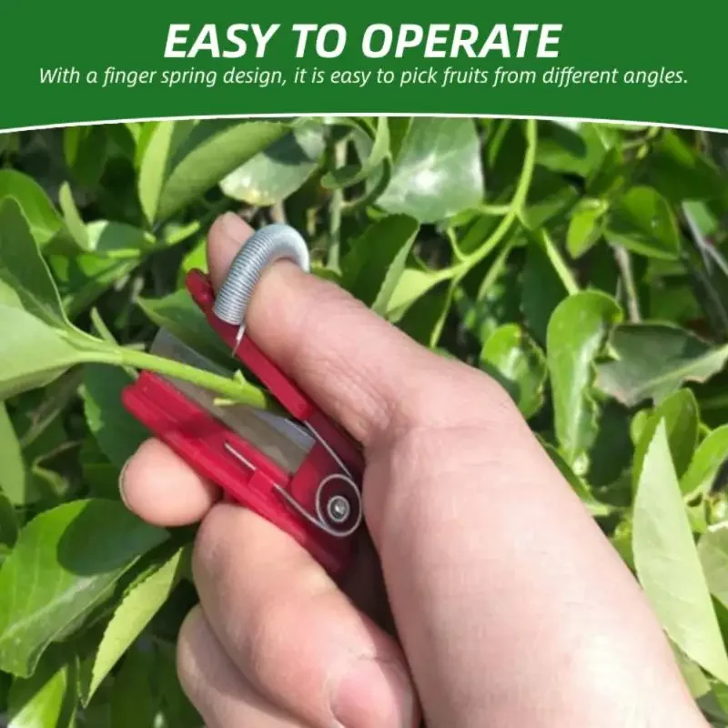 Garden Tool Vegetable Picking Tool Melon Fruit Picking Ring Picking Utensils Grape Sharpener To Remove Leaves Small Guillotine