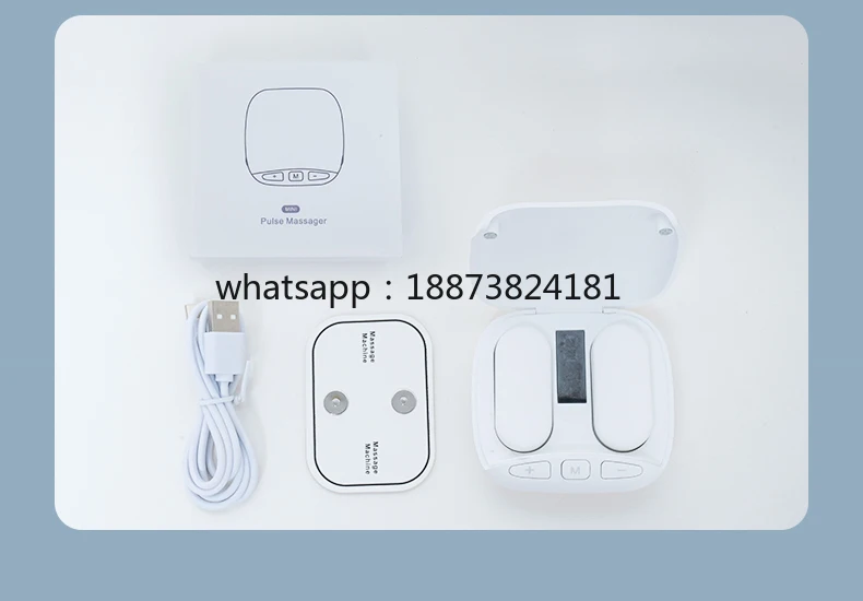 Hot Sell Mini Massager Vibration Pulse Pocket Patch Micro Current Massager Multifunctional Pulse Massage fast shipping