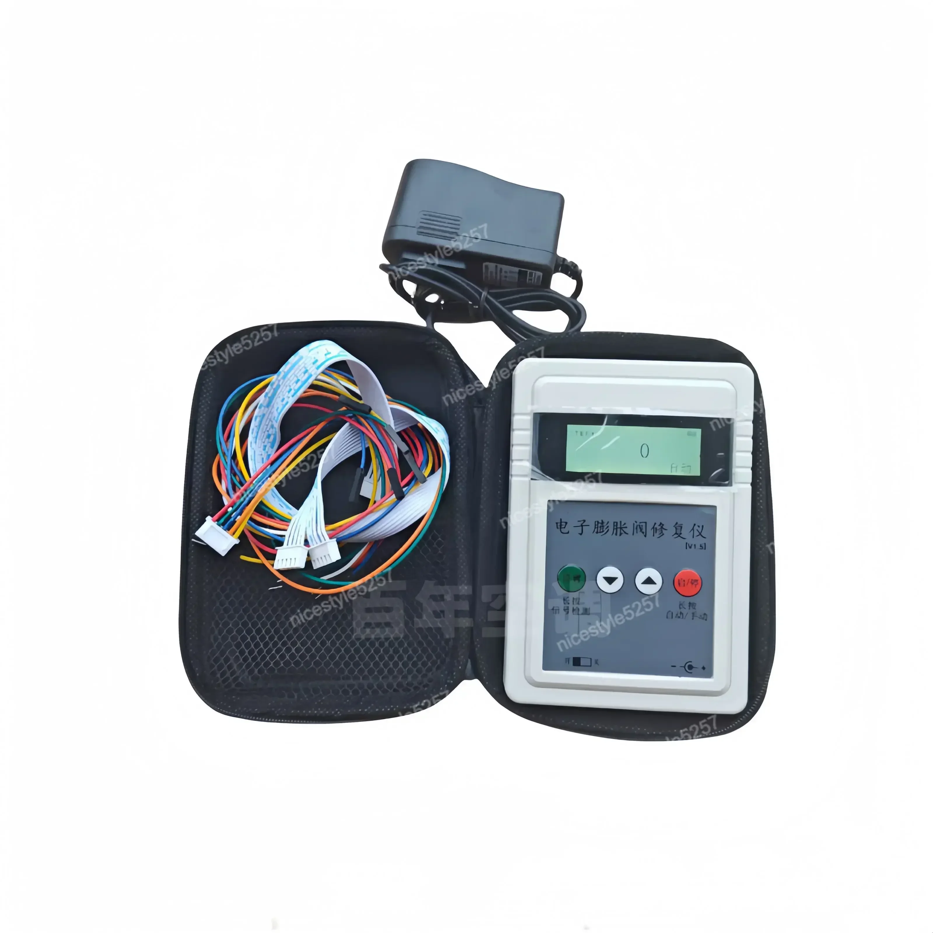 electronic expansion valve inspection and repair instrument is compatible with 5-wire and 6-wire manual automatic valve opening