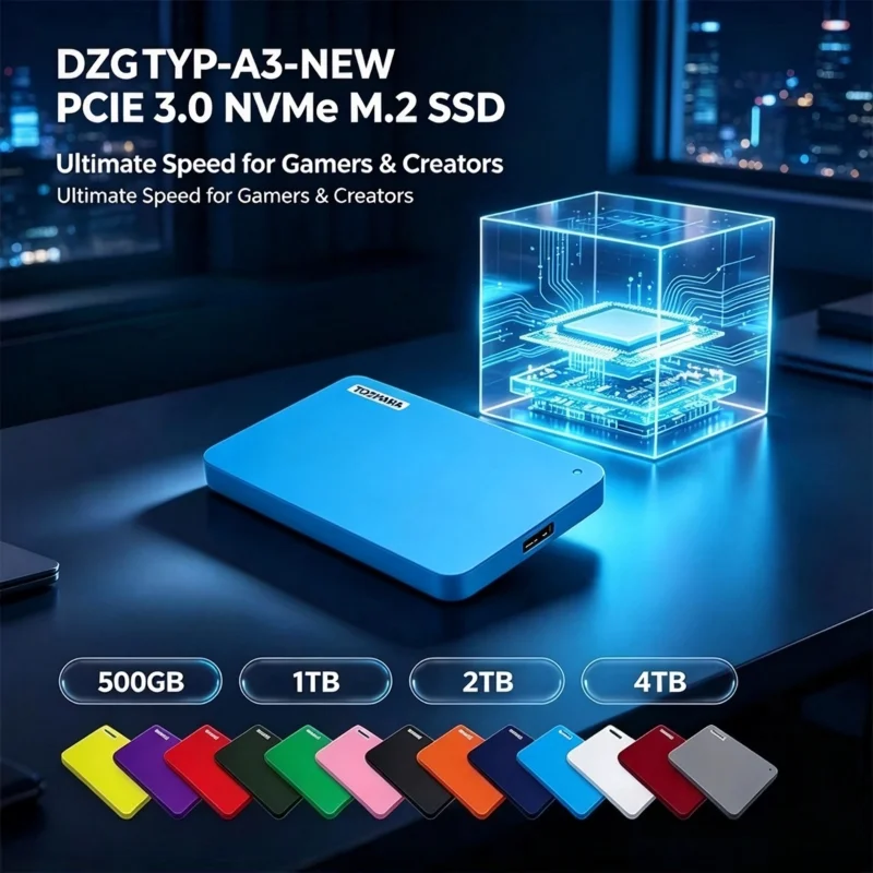 2.5 Inch Canvio Ready A3 USB 3.0 Portable External Hard Drive 500GB/1TB/2TB/4TB Compatible For Laptop Mac Android