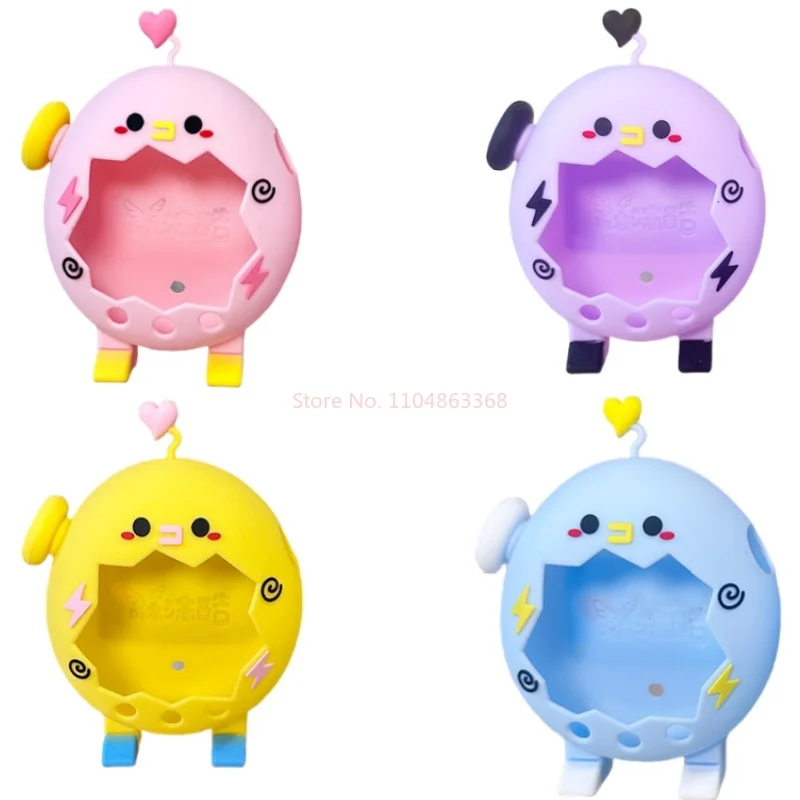 

Вертикальный силиконовый защитный чехол для Tamagotchi on Paradise, милое украшение для стола, подставка, игрушечный аксессуар