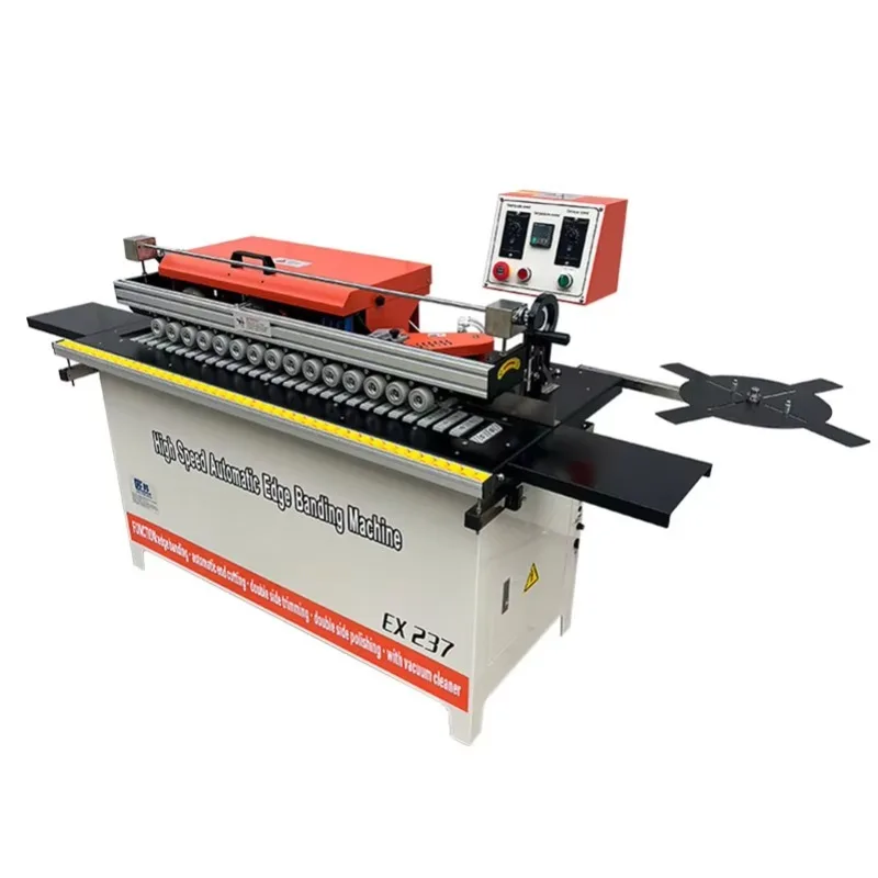 2025 Hot Selling Edge Banding Machine 220V/110V  Provided Leather Edge Folding Gluing Machine Manual Pvc Gluing Machine
