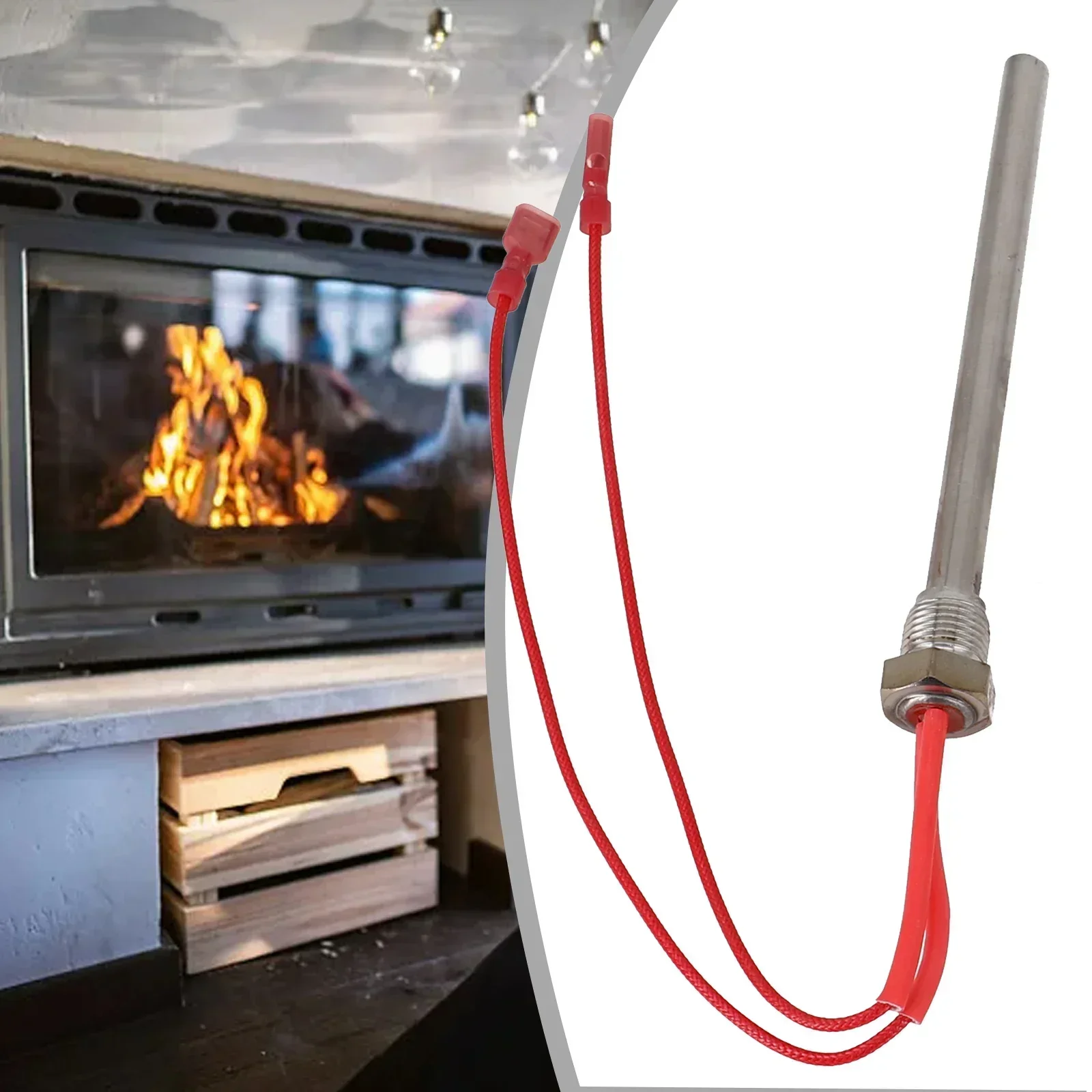 Replacement Ignitor Kit for Nemaxx For Pellet Stoves P6 P9 P12 300W Heating Rod for Efficient Ignition Performance