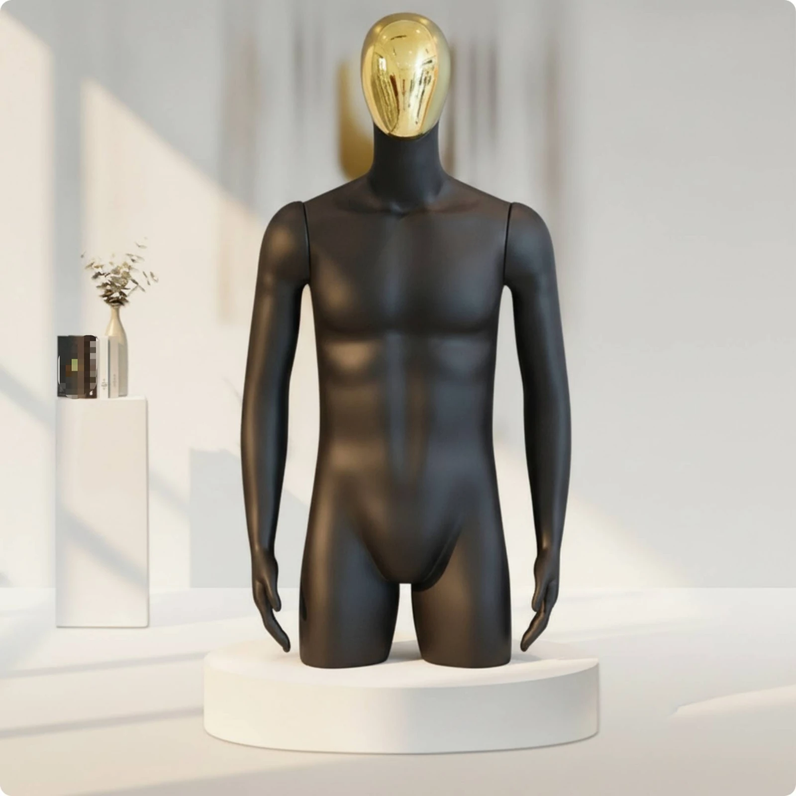 Upright Buste Busto Manichino Display Mannequin for Coordinated Outfit Retail and Studio Setups