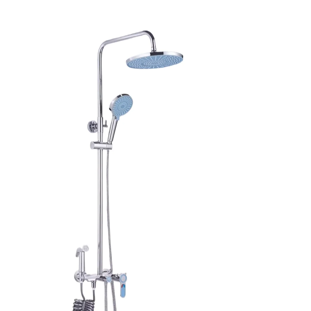 

Shower set Household, bathroom pressurized shower head All copper surface