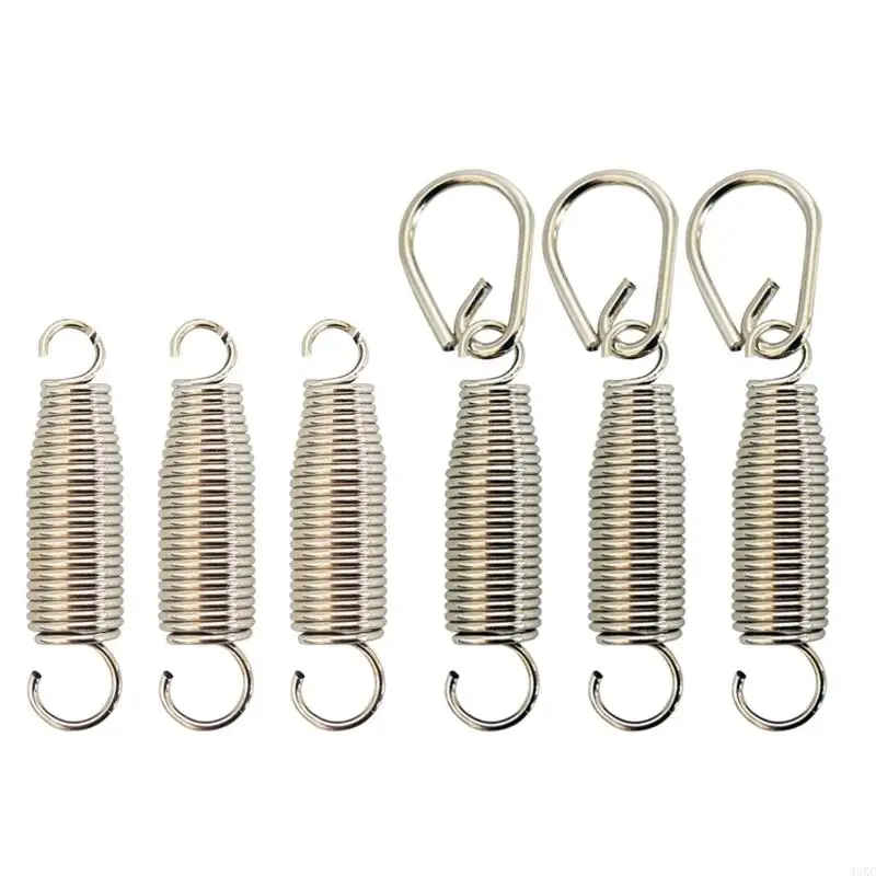 

Drum Extension Spring Drum Part Spring for Bass Drum Pedal Drum Pedal Springs Stainless Steel Drum Foot Pedal Spring Set