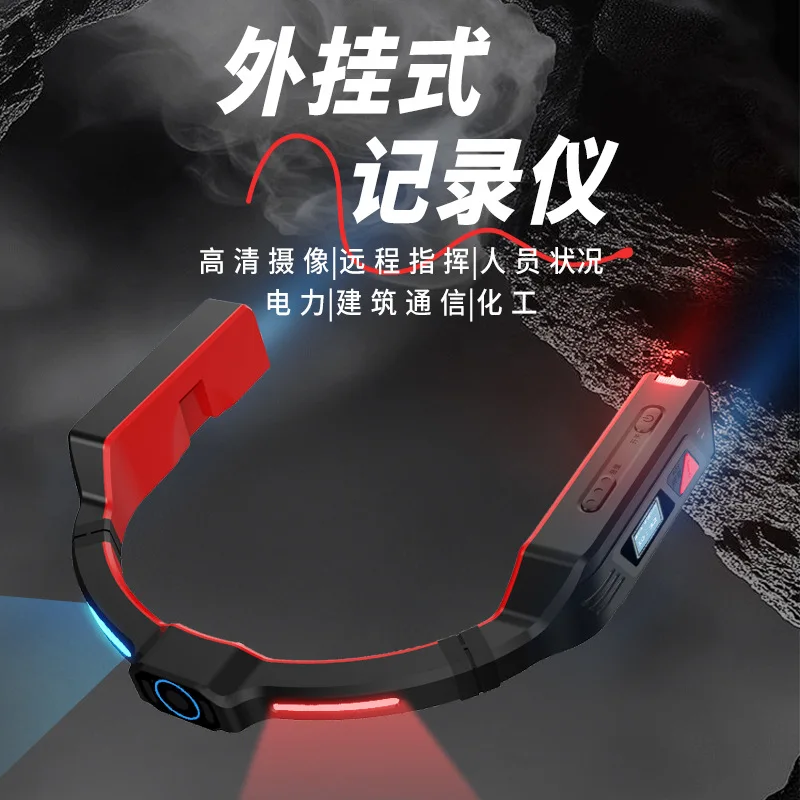 CR-003 Smart Helmet Removable Hard Hat Recorder 4G Remote Command Camera Intercom Take a Photo